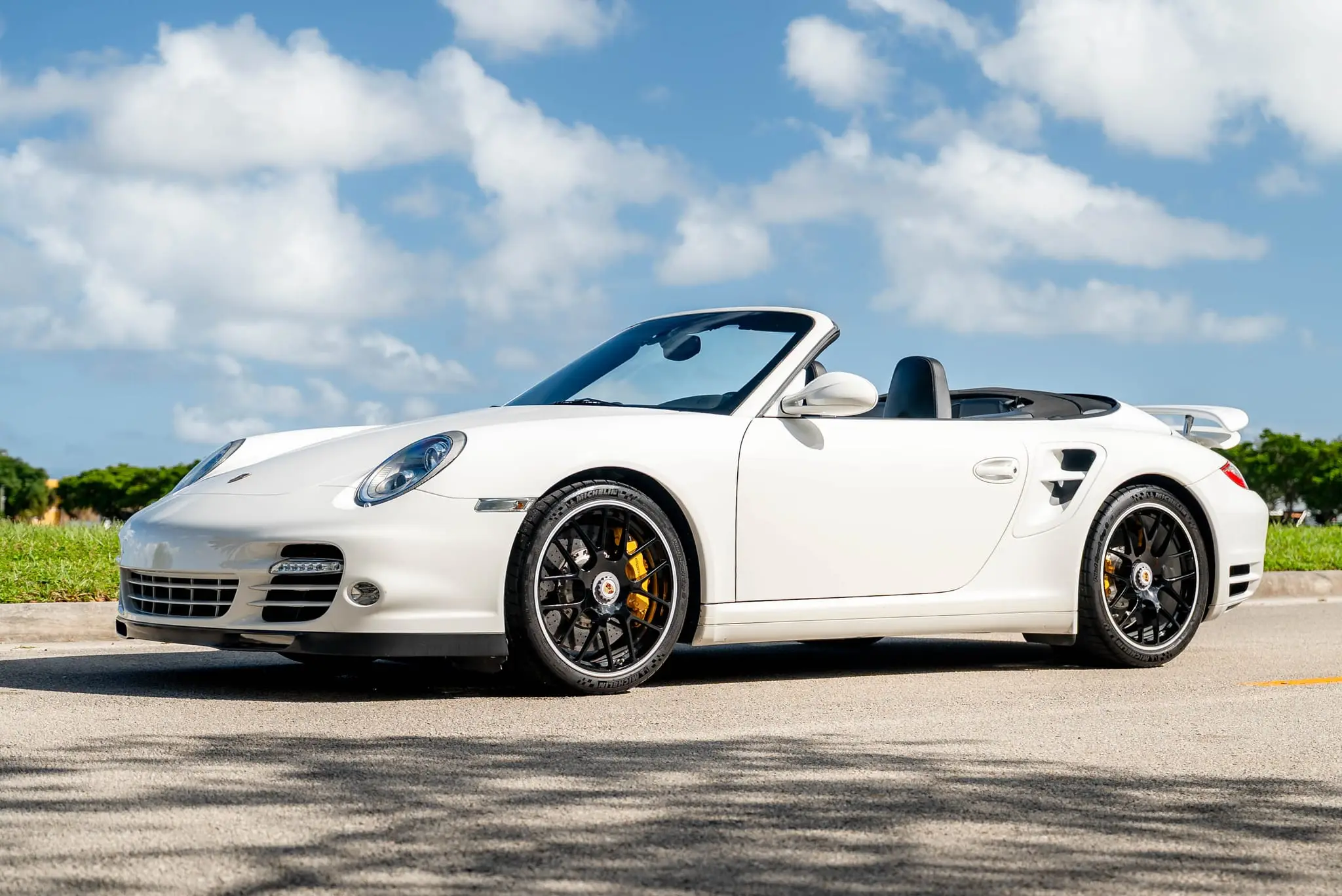 39k-Mile 2011 Porsche 911 Turbo S Cabriolet — comparable sale photo